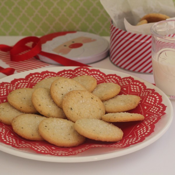 Rosemary Shortbread Cookies